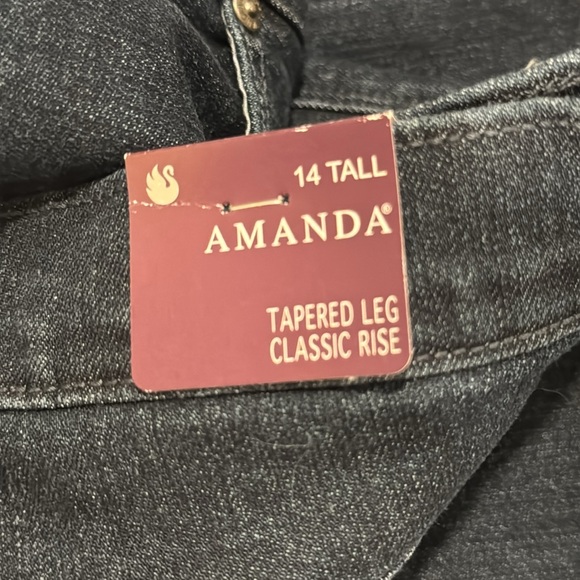 Gloria Vanderbilt Ladies' Amanda Stretch Denim Jean, 14 tall - Picture 5 of 6